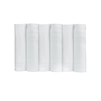 6er-Pack Baby-Windeln weiß uni 70*70 cm