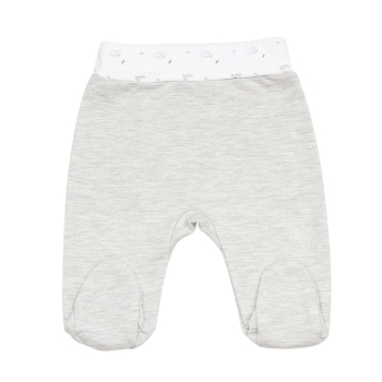 pantalon gris chiné