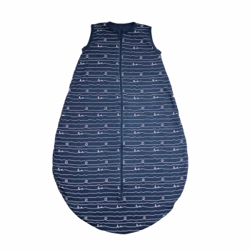 Marineblauer Schlafsack für Babys von 3 bis 18 Monaten