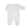 Pyjama naissance velours motif Léopard