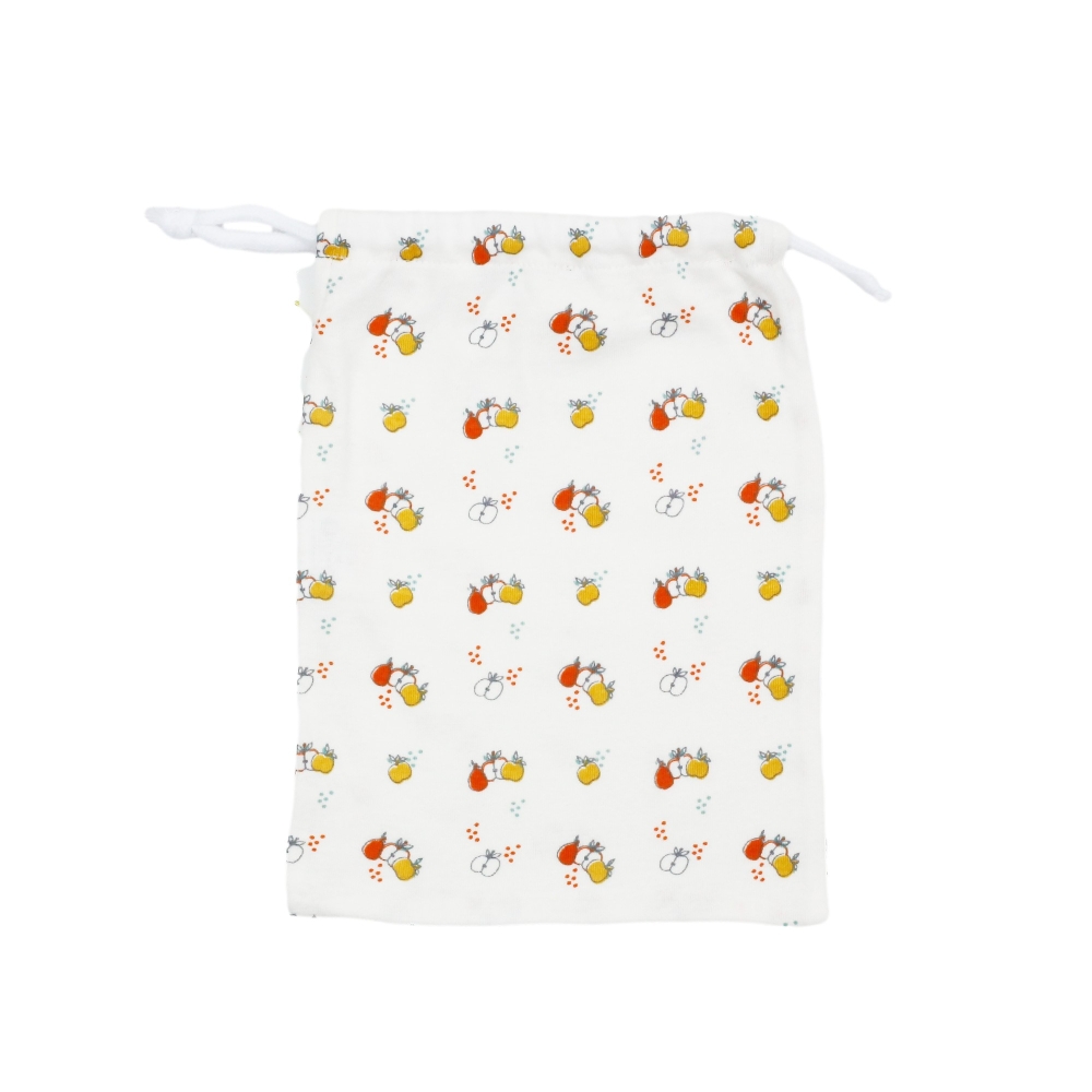 Stoffen tas om alle stukken van de geboorte kit kleine appels in op te bergen