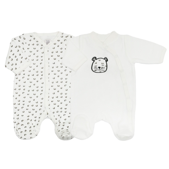 Set of two matching Leopard pajamas