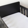 Waterproof terry baby bed cover in baby bed