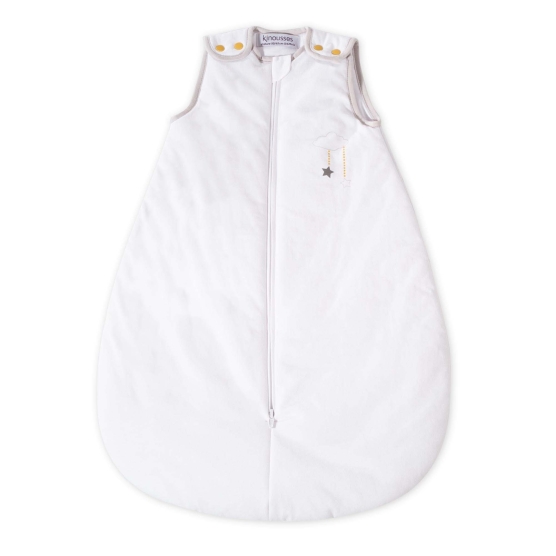 Sacco nanna neonato bianco in cotone – Dolci sogni