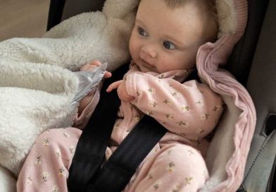 Nid d'ange ceinture securité bébé