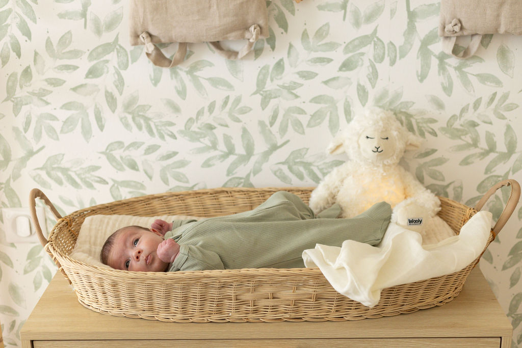 pyjama coton zippé sauge