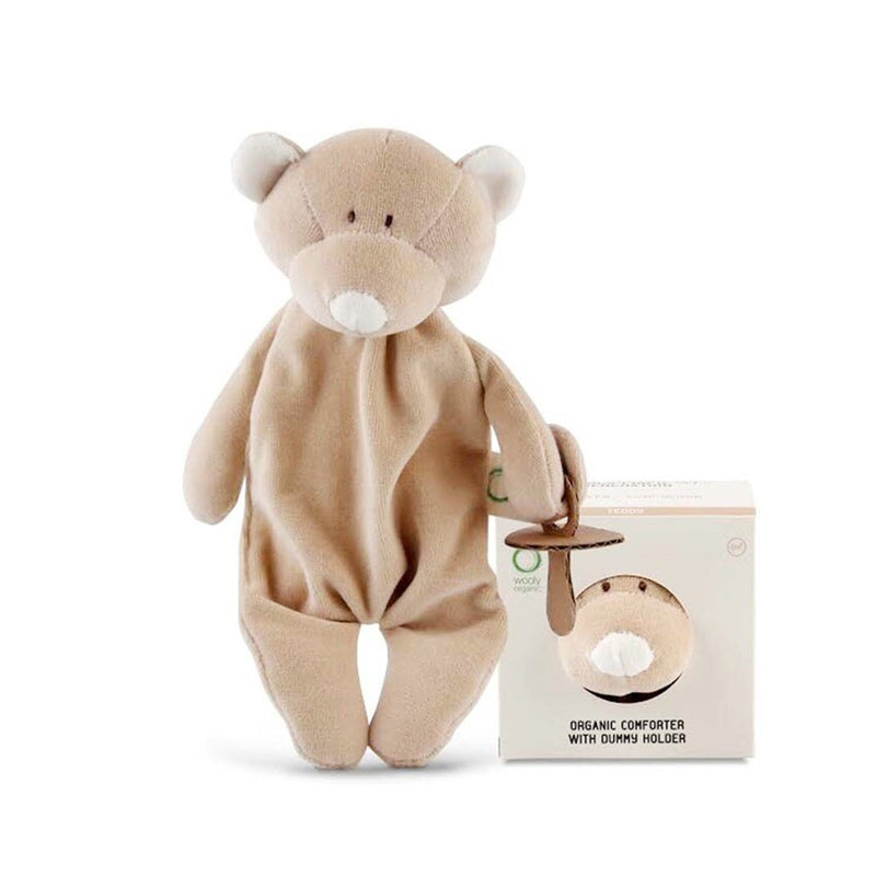 Peluche morbido con portaciuccio