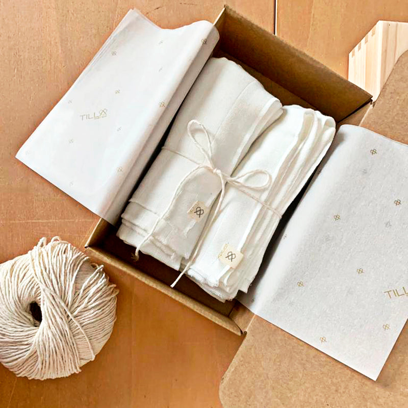 Mussolina cotone biologico naturale